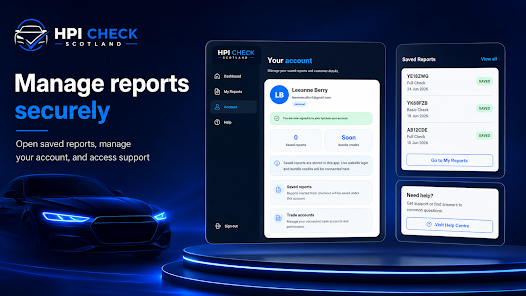 Manage reports securely